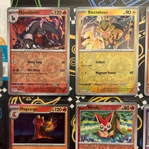 Pokemon Trading Card lot of 9 HOLO